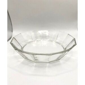Bormioli Rocco OXFORD Coupe Soup‎ Salad Bowl Italy Clear Crystal